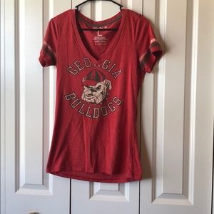 Georgia bulldogs V-neck